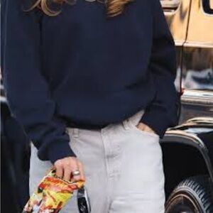 Hudson x Brooks Nader low and loose Jean in stone grey